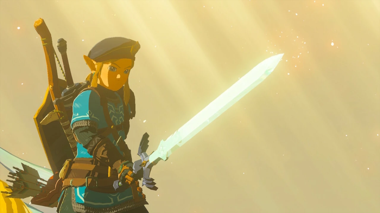 Close up on a plate of mashed potatoes, topped with baked pork chops with cream of mushroom soup, and a side of green beans.